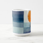 De voorbode van de herfst ,kubisme Beroemde Schild Koffiemok (Center)