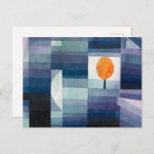 De voorbode van de herfst | Paul Klee | Briefkaart (Voorkant / Achterkant)