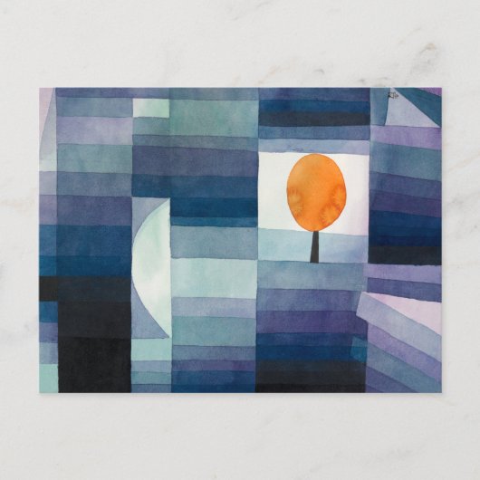 De voorbode van de herfst | Paul Klee | Briefkaart (Voorkant)