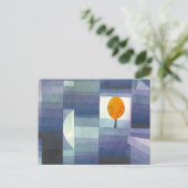 "De voorbode van de herfst," Paul Klee Briefkaart (Staand voorkant)