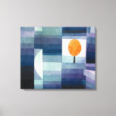 De Voorbode van de Herfst | Paul Klee | Canvas Afdruk (Voorkant)