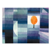 De voorbode van de herfst | Paul Klee | Foto Afdruk (Voorkant)