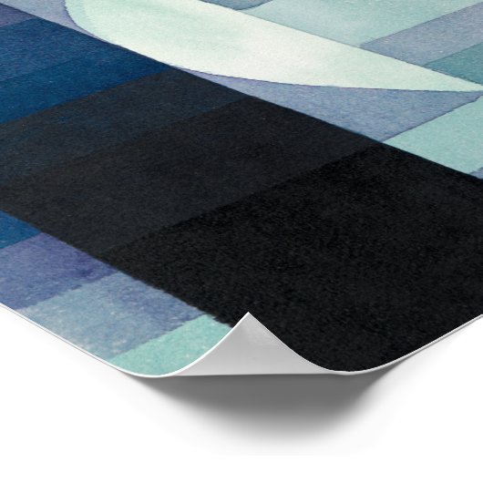 De voorbode van de herfst | Paul Klee | Poster (Hoek)