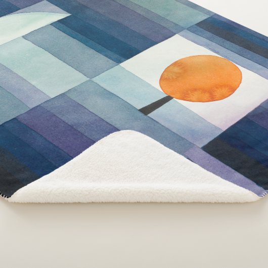 De voorbode van de herfst | Paul Klee | Sherpa Deken (3/4)