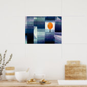 De Voorbode van de Herfst van Paul Klee Poster (Keuken)