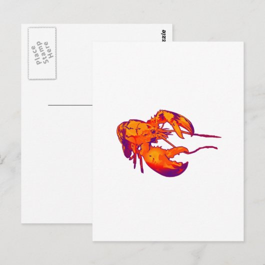 DE VOORGESCHREVEN RECHTEN BRIEFKAART (Voorkant / Achterkant)