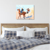 De Voorhoede, De Militaire Opper Canvas Afdruk (Insitu (Slaapkamer))