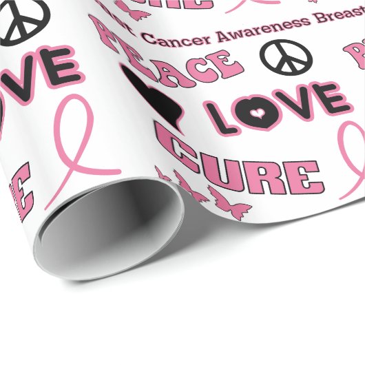 De Voorlichting van Kanker van de borst Cadeaupapier (Rol Hoek)