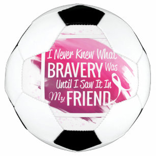 De voorlichtings roze lint van Kanker van de Borst Voetbal
