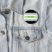 De Voornaamwoorden van Agender knopen zij dicht Ronde Button 5,7 Cm (In situ)