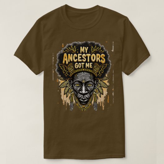 De voorouders t-shirt (Design voorkant)