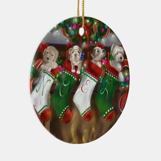 De voorraad was verstopt keramisch ornament (Rechts)