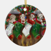 De voorraad was verstopt keramisch ornament (Voorkant)