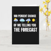 De voorspeller van de Meteroloog Kaart (Gele Bloem)