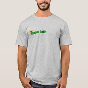 De voorspelling is brein!!! (afbeelding op achterz t-shirt