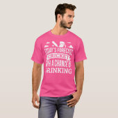 De voorspelling van vandaag is dat Cricke de kans T-shirt (Voorkant volledig)