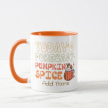 De voorspelling van vandaag Pumpkin Spice Custom