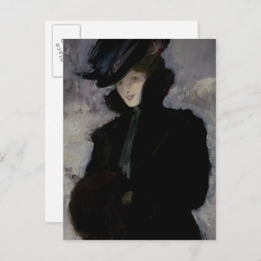 De voorste munt briefkaart (Voorkant / Achterkant)