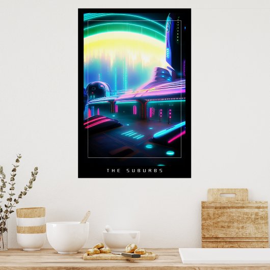 De voorsteden poster (Keuken)