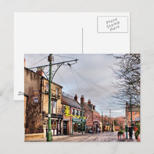 De VoorStraat van Beamish Briefkaart (Voorkant / Achterkant)