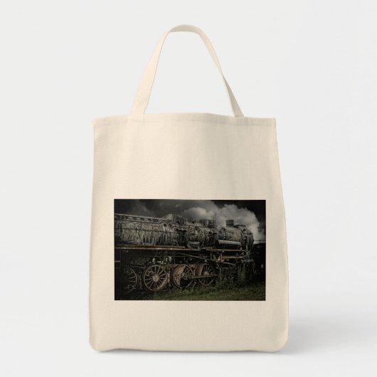 de voortbewegings spoorweg van het de treinspoor tote bag (Voorkant)