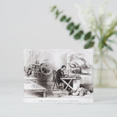De voortgang van de eeuw briefkaart (Staand voorkant)