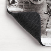 De voortgang van de eeuw muismat (Hoek)