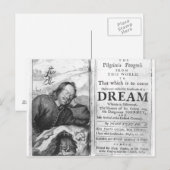 De vooruitgang van de pelgrim" briefkaart (Voorkant / Achterkant)