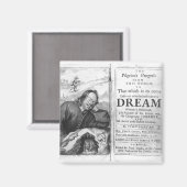 De vooruitgang van de pelgrim" magneet (Voorkant / Achterkant)