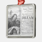 De vooruitgang van de pelgrim" metalen ornament (Links)