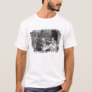 De vooruitgang van Harlot, bord II, Quarrels T-shirt
