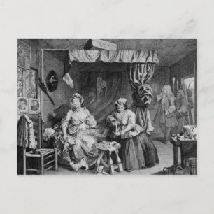 De vooruitgang van Harlot Briefkaart