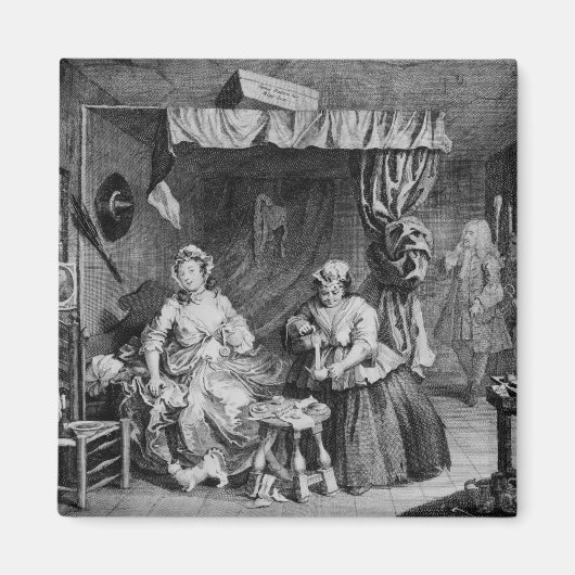 De vooruitgang van Harlot Magneet (Voorkant)