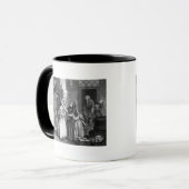 De vooruitgang van Harlot Mok (Voorkant links)