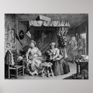 De vooruitgang van Harlot Poster