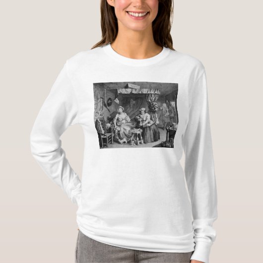 De vooruitgang van Harlot T-shirt (Voorkant)