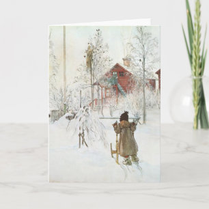 De VoorWerf van Carl Larsson en het Huis van de Feestdagen Kaart