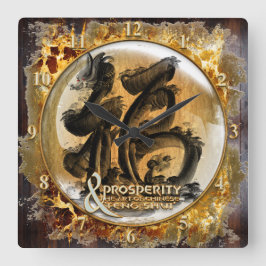 De voorziening voor de betrouwbaarheid : Kunst van Vierkante Klok