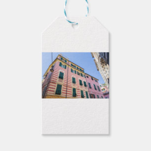 De voorzijden Monterosso Cinque Terre Ligurië Ita Cadeaulabel