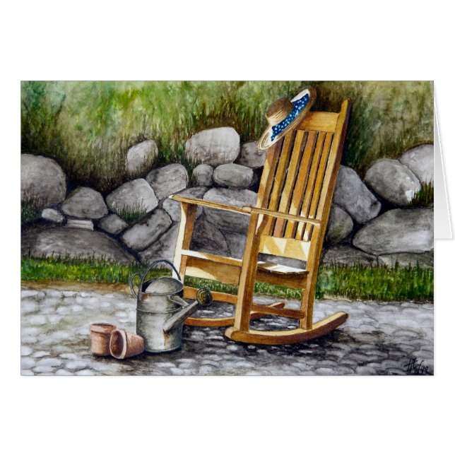 De voorzitter van de Rocking (Voorkant Horizontaal)