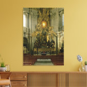 De voorzitter van St. Peter, 1665 Canvas Afdruk (Insitu (Woonkamer))