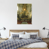 De voorzitter van St. Peter, 1665 Canvas Afdruk (Insitu (Slaapkamer))