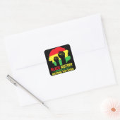 de vorige inspiratie voor de toekomst respecteren vierkante sticker (Envelop)