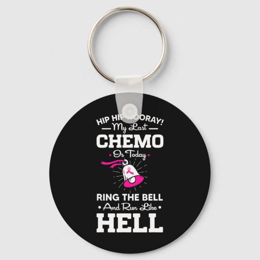 De vorige keer dat Chemo vandaag de dag de Bell Ca Sleutelhanger (Voorkant)