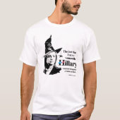 De vorige keer zag ik een vrouw als Hillary T-shirt (Voorkant)