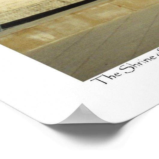 De vorm van het boek poster (Hoek)