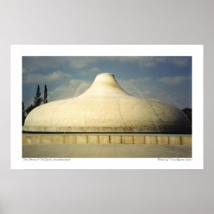 De vorm van het boek poster