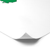 De vorm van Italië Poster (Hoek)