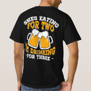 De vormen die voor twee m Drink drie T-shirt