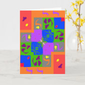 De Vormen van de Stijl van Matisse Kaart (Gele Bloem)